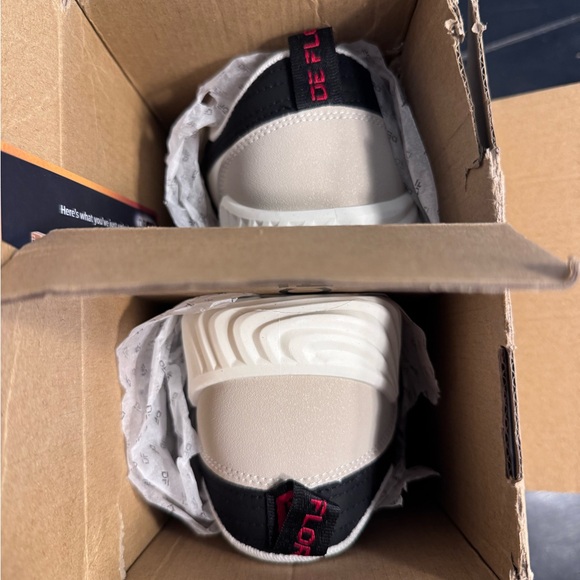 De Florance Vintage Sneakers Women’s Size 9 EU 40 Beige Black Retro Trainer NWT - Picture 10 of 12